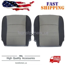 For Dodge Ram 2009 2010 2011 2012 Driver & Passenger Bottom & Top Seat Cover