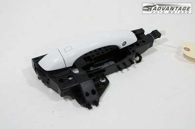 2012-2018 AUDI A6 C7 FRONT LEFT DRIVER SIDE EXTERIOR DOOR HANDLE IBIS WHITE OEM
