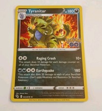 tyranitar pokemon go card value Amazon.com: Tyranitar 043/078 - Pokemon Go - Foil - Evolution Card Lot