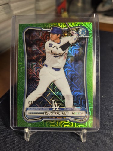 2026 BOWMAN MEGA BOX CHROME #52 SHOHEI OHTANI NEON GREEN REFRACTOR /399