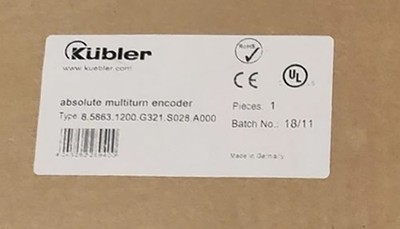 KUBLER 8.5863.1200.G321.S028.A000 Encoder New  KD
