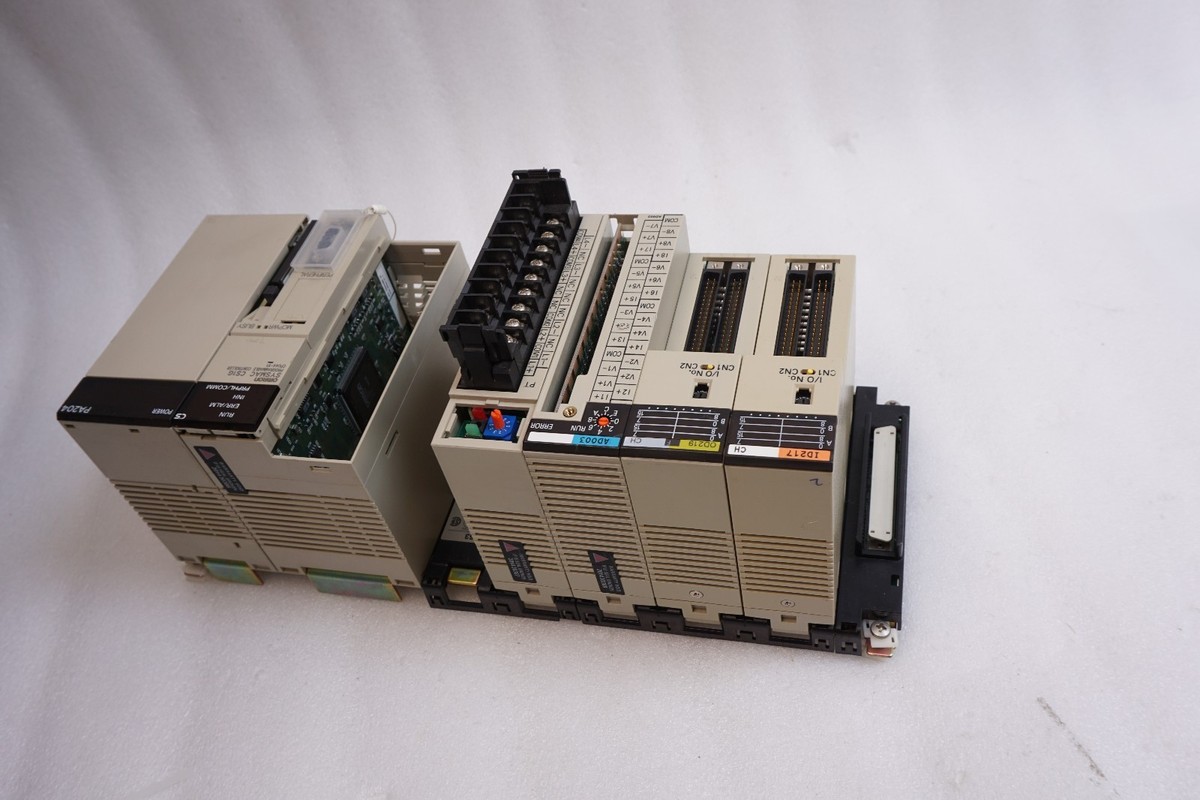 OMRON PLC SET CS1G-CPU44-EV1,PA204,C200H-TS102 ,AD003,OD219 OMRON PLC SET CS1G-CPU44-EV1,PA204,C200H-TS102 ,AD003,OD219