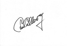 Cab Calloway Autogramm signed 10x15 cm Karteikarte