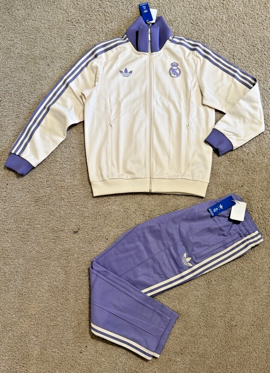 adidas Originals Beckenbauer Mens REAL MADRID Tracksuit
