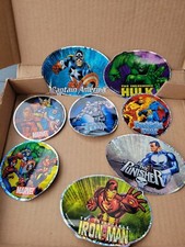 8x Vintage Stickers Sandylion Marvel Prism Vending Machine Sticker HTF punisher