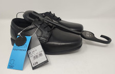 Debenhams LEATHER Childrens Kids Boys Size 10 Smart Formal Wedding School Shoes