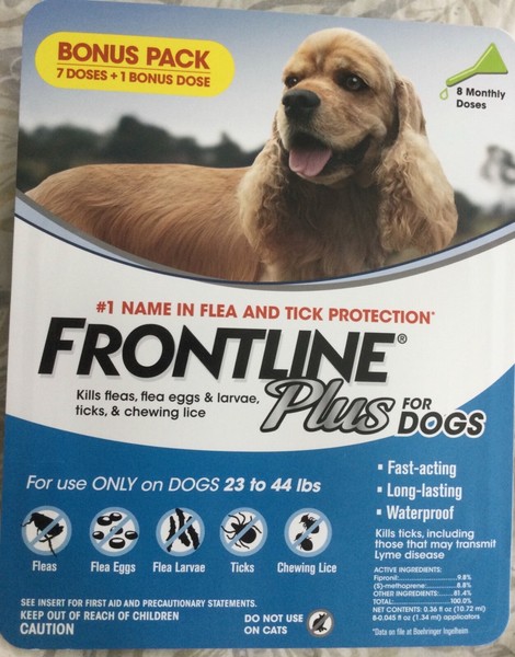 frontline plus 8 doses