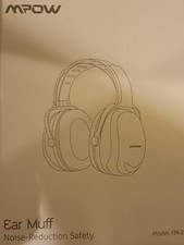 MPOW Ear Muff Noise-Reduction Safety, Model: FM-2