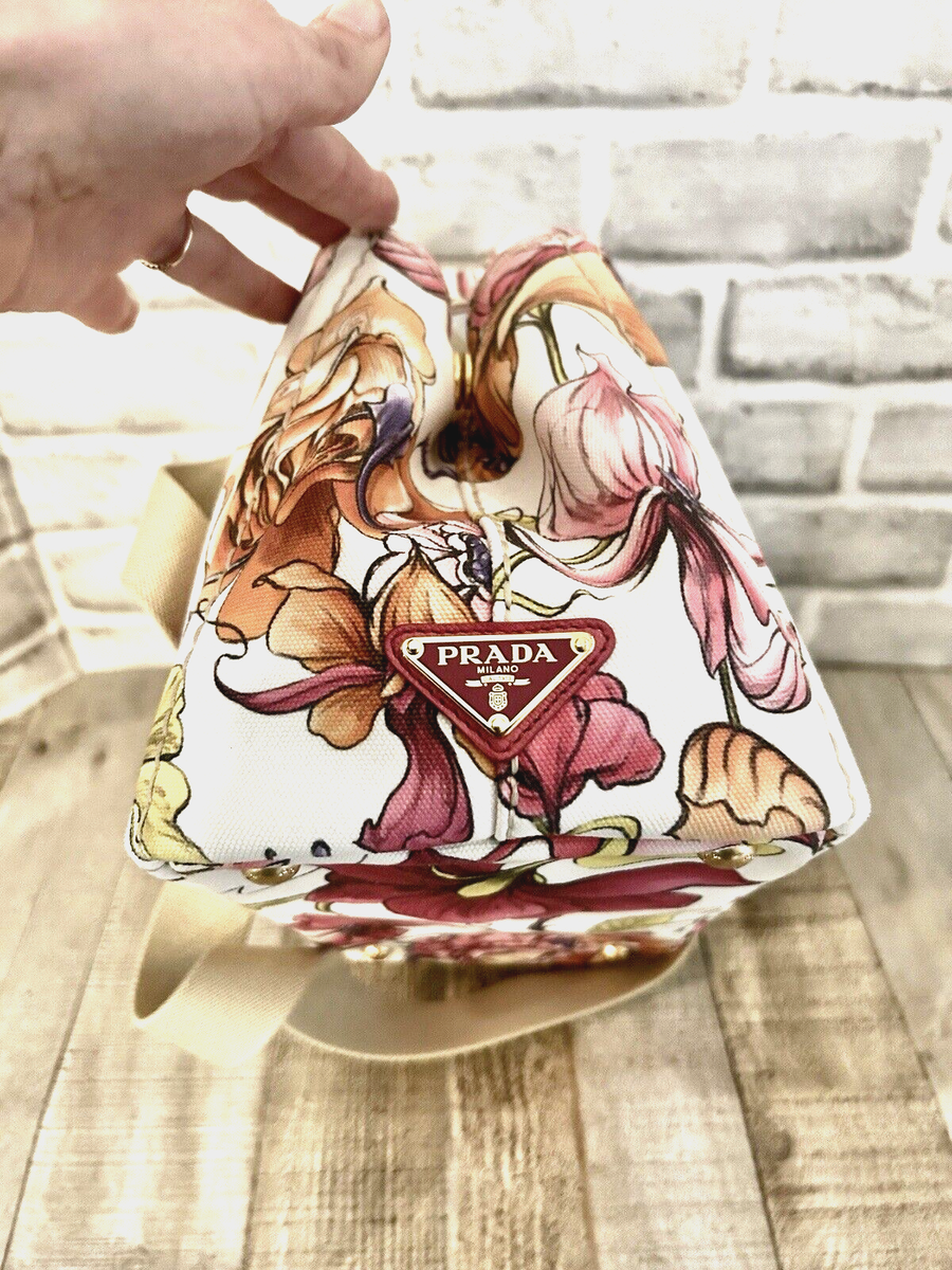 PRADA CANAPA FAIRY JAMES Jean 2 way Cross Body Hand Bag ART PRADA CANAPA FAIRY JAMES Jean 2 way Cross Body Hand Bag ART