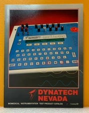 Dynatech Nevada Biomedical Instrumentation Test Product Catalog XX.