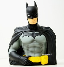 DC Comics Batman Busto Banco de Monedas 3D Juguete Figura Alcancía Tendencias Coleccionables