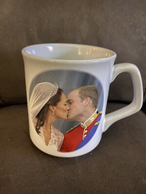 Prince William Duchess Kate 2011 Royal Wedding Coffee Tea Mug