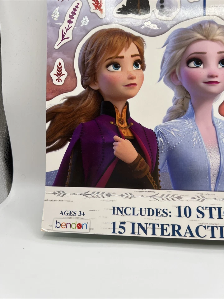 Disney Frozen II GIGANTE Pegatina Actividad Pad Juego Escenas Más de 1000 Pegatinas Foto 3 de 4