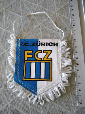 Grasshopper Club Zurich Suisse fanion vintage football pennant wimpel comme neuf