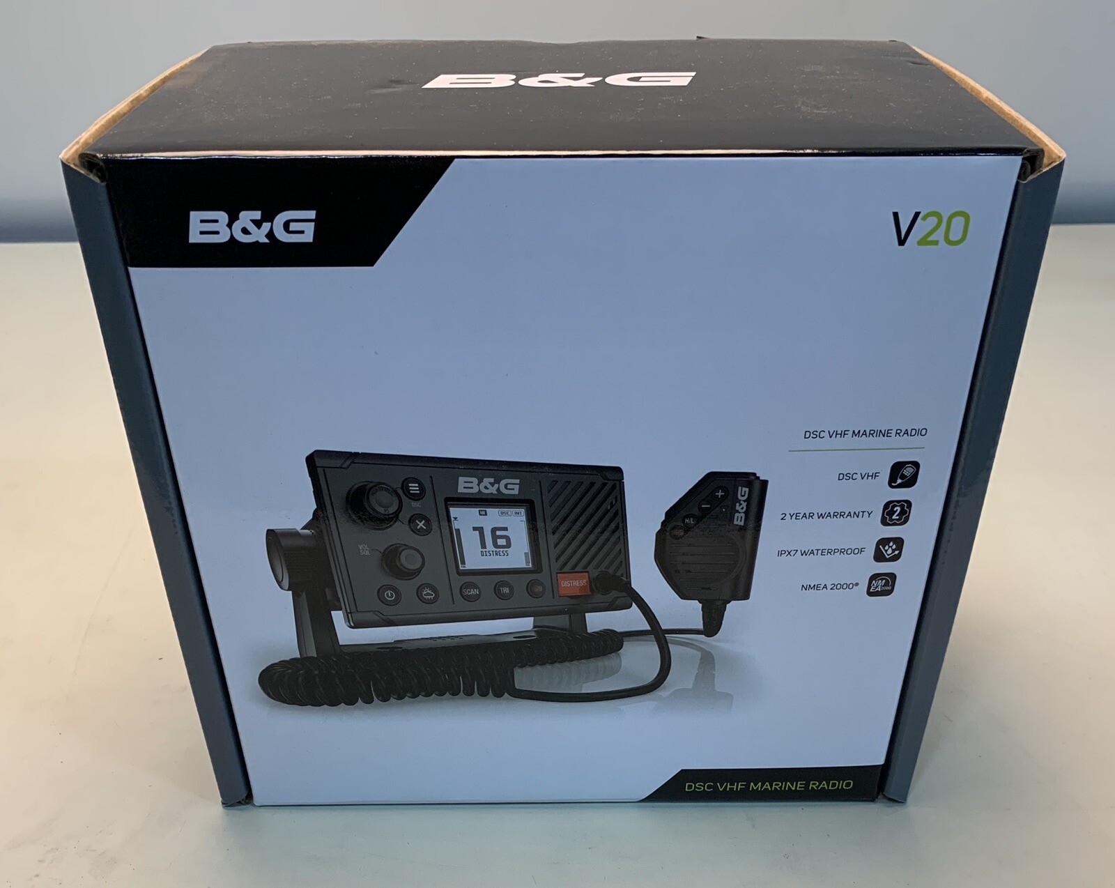 New Open Box B&G V20 VHF Marine Radio eBay