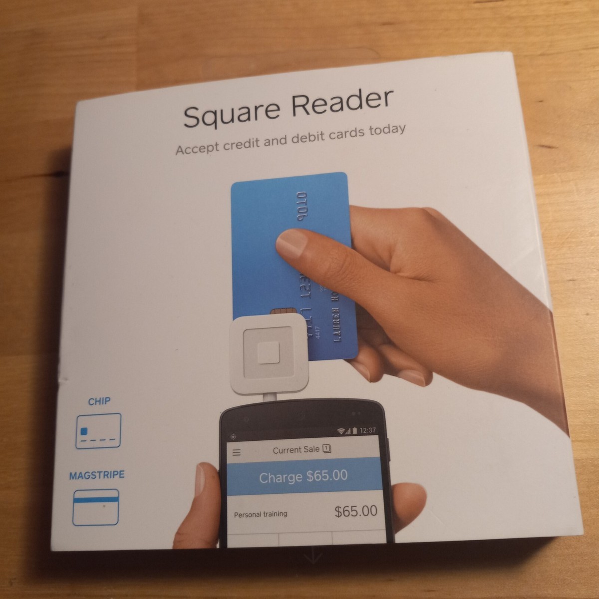 Square Credit Card Reader BRAND NEW Open box | eBay