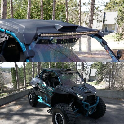 Kawasaki KRX 1000 Roof Scoop Ventilation System Kit BLACK for OEM