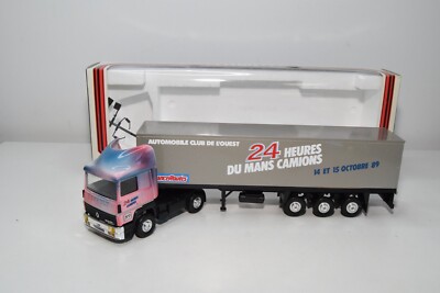 B71 1:43 ELIGOR LBS RENAULT V8 TURBO TRUCK TRAILER 24 HOURS OF LE MANS 1989 V...