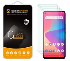[3-Pack] Supershieldz Tempered Glass Screen Protector for BLU V91