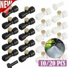 LOT Outdoor Misting Cooling System Garden Irrigation Water Misting Nozzles Parts