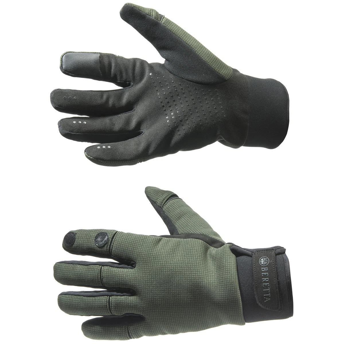 Beretta Mens WaterShield Waterproof Wind Resistant Gloves Green Small To XXL