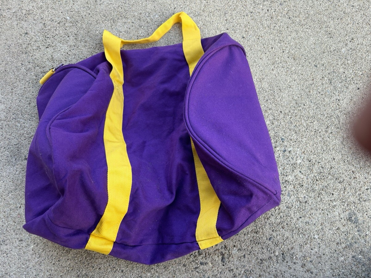 LA Los Angeles Lakers 60th Anniversary Duffle Bag VS Milwaukee