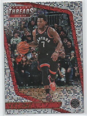 2018-19 Panini Threads DAZZLE #74 Kyle Lowry TORONTO RAPTORS parallel 1