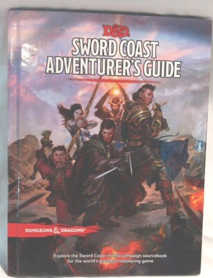 Sword Coast Adventurer's Guide WOTC RPG English HB HC Hardcover 1st 2015 d&d !