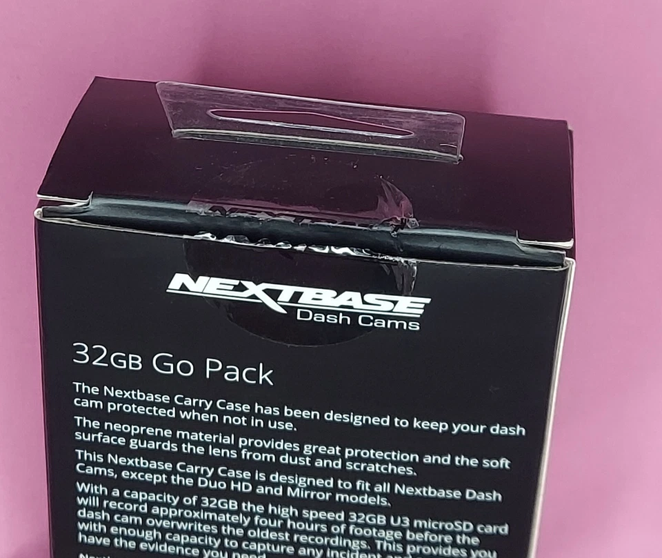 NEXTBASE NBDVRS2GP32U3 DASH CAM CASE + ADAPTER ONLY (FOR 32GB U3 MICRO SD CARD) - Image 3 of 4