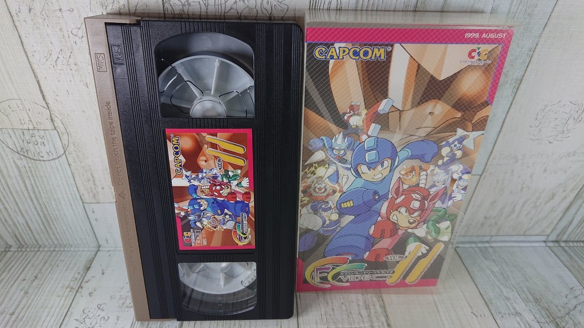 未開封 CAPCOM Friendly Club Vol.11 VHS 1999 Vol. 11 CAPCOM Friendly Club Video CFC Japan VHS 1999