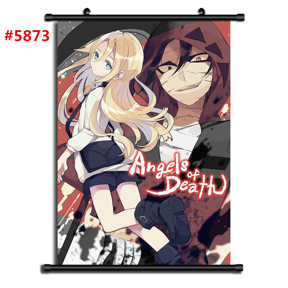 Anime Satsuriku no Tenshi Angels Of Death manga Wall Scroll Poster  cosplay8x11