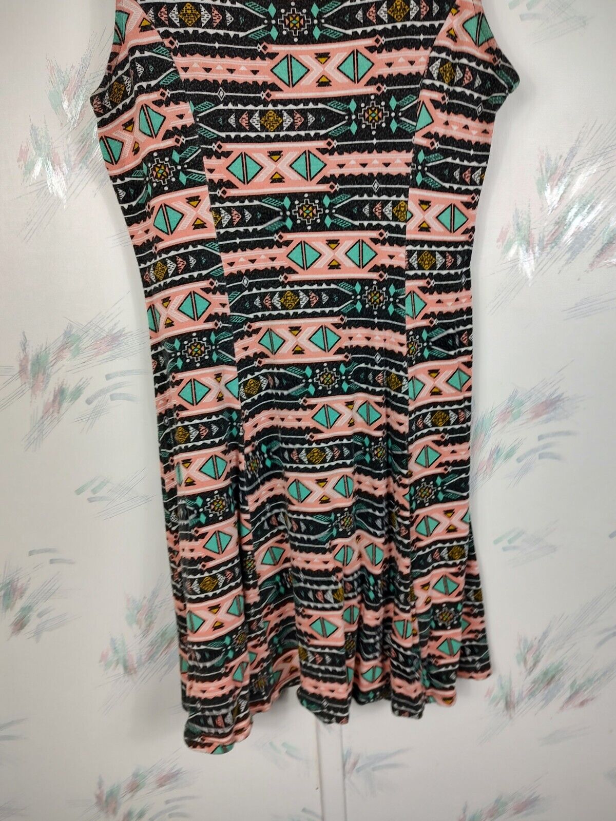One Clothing Aztec Print Mini Dress Sleeveless Ju… - image 4