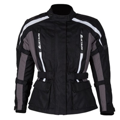 SPADA CORE MOTORCYCLE JACKET BLACK/GREY 