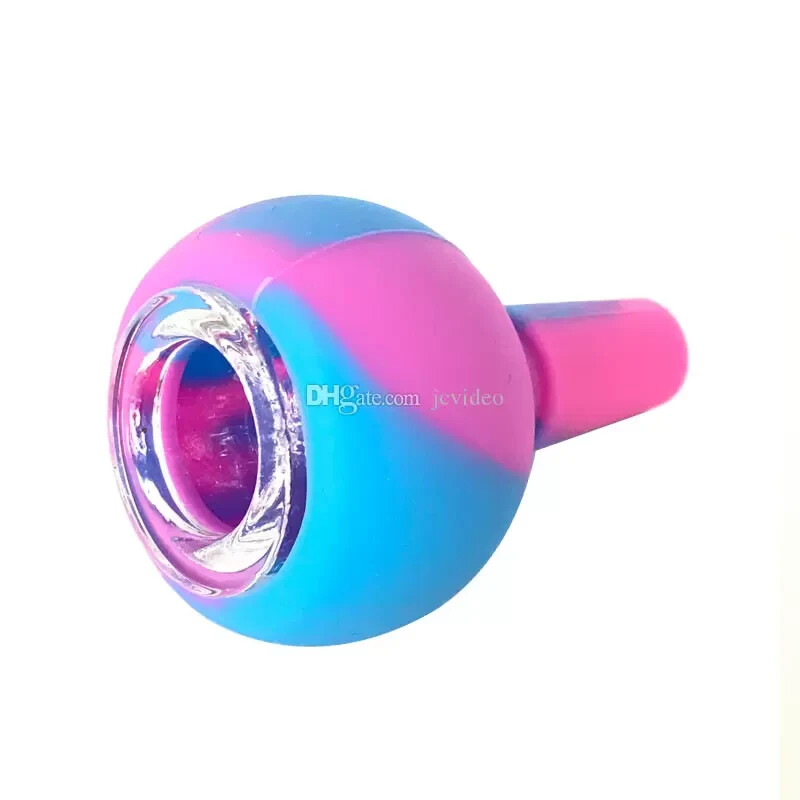 4psc Silicone Bowl Stem Replacement for Bongs 14mm Male