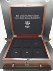 The Uncirculated Franklin Silver Half-Dollar Collection Wood Box No Key/No Coin