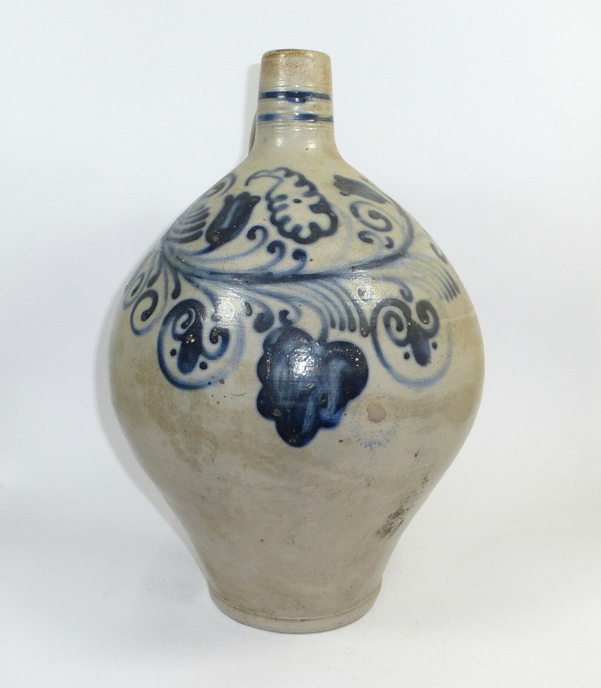 XXL wine jug water jug jug Switzerland XIX century Stoneware