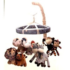 Lambs  Ivy Musical Mobile Noah's Ark/Animals