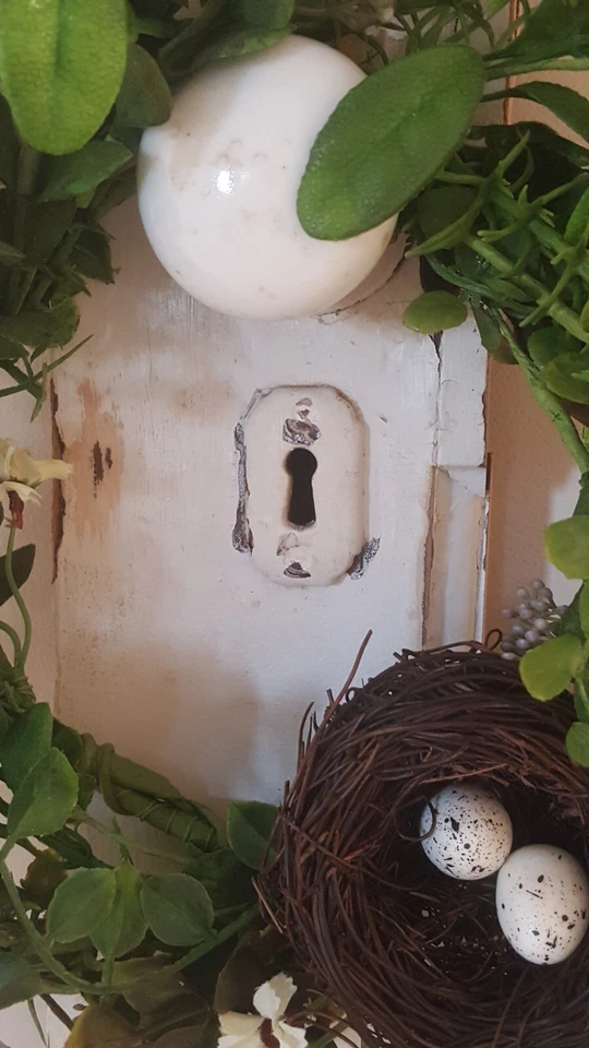 12" Mini Wreath/Candle Ring - Image 2 of 2