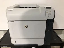 HP LaserJet 600 M601 Monochrome Workgroup Laser Printer with 64K Pgs TESTED