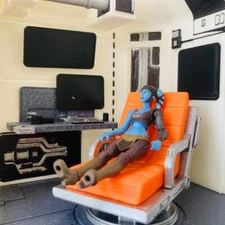 Cosmic Desk for 6 in (1:12) Figure Diorama