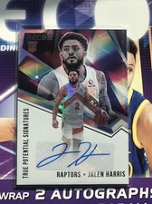 Jalen Harris 2020-21 Panini Recon True Potential Signatures #27 Auto - NM-MT Rc