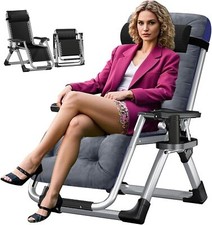 SUNYRISY Liegestuhl Klappbar Sonnenliege Gartenliege wetterfest Balkon Terrasse