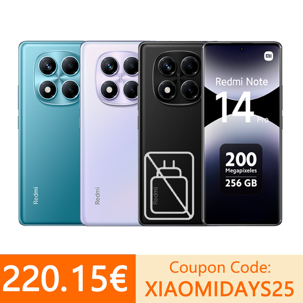 Redmi Note 14 Pro 4G Smartphone 8GB+256GB 200MP NFC 120Hz 5500mAh Globale