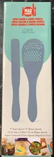 Mad Hungry Spurtle Silicone Set 2-Piece - Kitchen Super Spoon & Skinny Spurtle