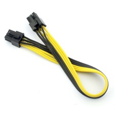 DIY Power Cable For PCI-E PCI Express 6P Male to 6-Pin Male Graphics Video Card