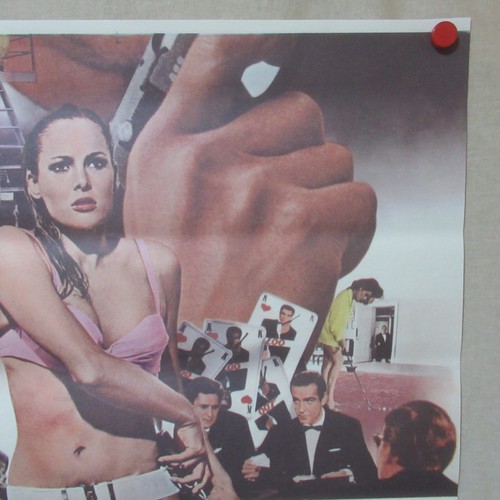 007 DR. NO 1972' Reissue STB Movie Poster Japanese Sean Connery - Picture 12 of 13