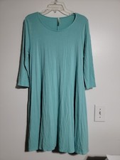 Mittoshop Navy Blue T-Shirt Tunic Dress Size Large