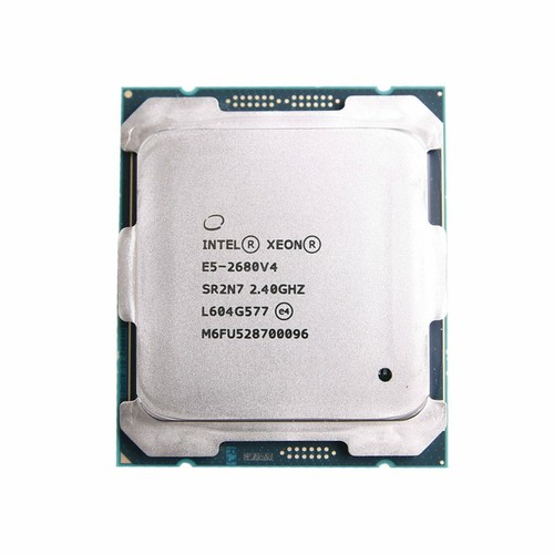 Intel Xeon E5-2680 V4 2.4GHz 14 Core 28 Threads LGA 2011-3 SR2N7 CPU processor - Picture 1 of 4