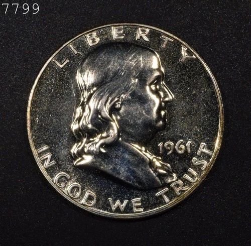 1961 Franklin Half Dollar "Proof" *Free S/H After 1st Item*