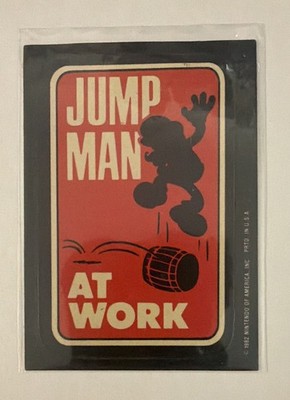  Nintendo Donkey Kong Sticker Trading Card Lot 1982 Jumpman Pauline Vintage VF